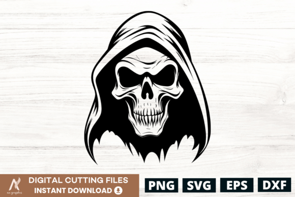 Download Halloween Ghost Skull SVG Design - 5 - Halloween Collection
