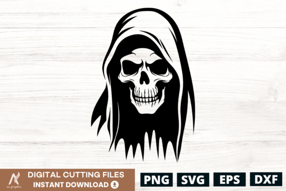 Download Halloween Ghost Skull SVG Design - 6 - Halloween Collection