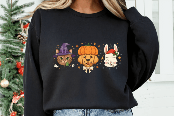 Download Cute Halloween &amp; Christmas Animals - Halloween Collection