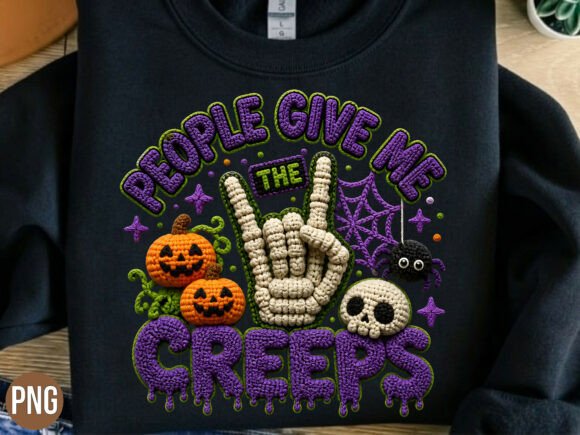 Download People Give Me Creeps Halloween T-Shirt - Halloween Collection