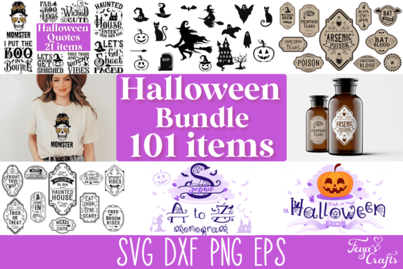 Download Huge Halloween SVG Quotes Bundle - Halloween Collection