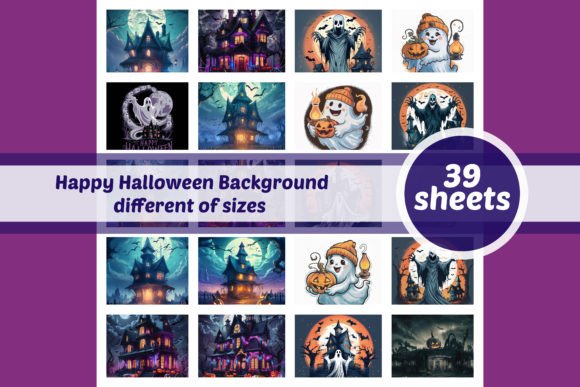 Download Happy Halloween Background 39 Sheets - Halloween Collection