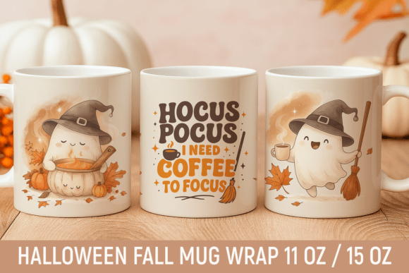 Download Halloween Fall Mug Wrap Hocus Pocus - Halloween Collection