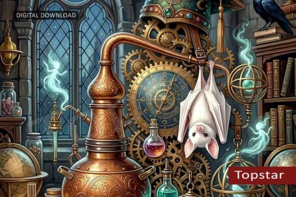 Download Fantasy Wall Art Gothic Halloween Decor - Halloween Collection