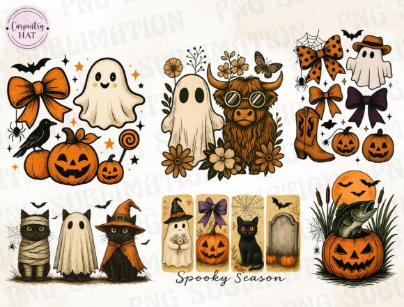 Download Spooky Season Halloween PNG Bundle - Halloween Collection