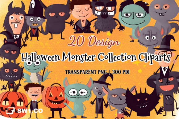 Download Halloween Cute Collections Clipart PNG - Halloween Collection