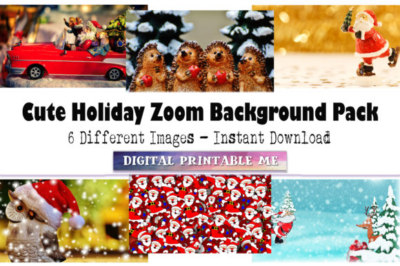 Download Christmas Zoom Background, Cute Xmas, - Cute Collection
