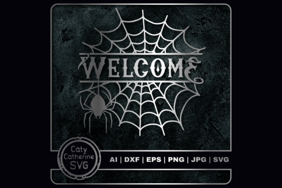 Download Welcome Home Decor Halloween Spider Web - Halloween Collection