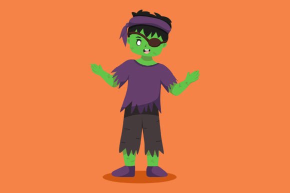 Download Kids with Halloween Costume Illustration - Halloween Collection