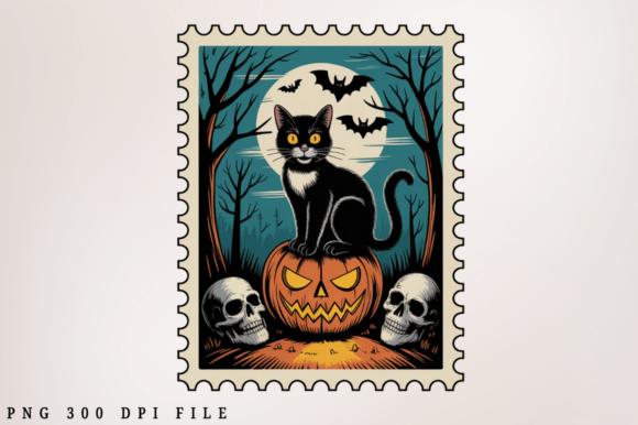 Download Cat Character for Halloween PNG Clipart - Halloween Collection