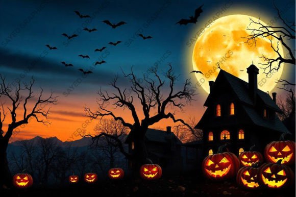 Download Halloween Night Background - Premium Bundle