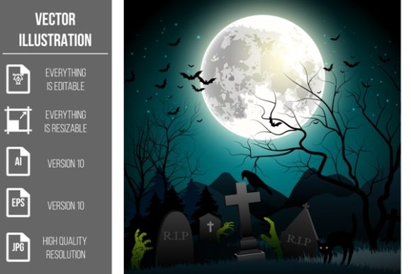 Download Halloween Spooky Background Vector - Halloween Collection