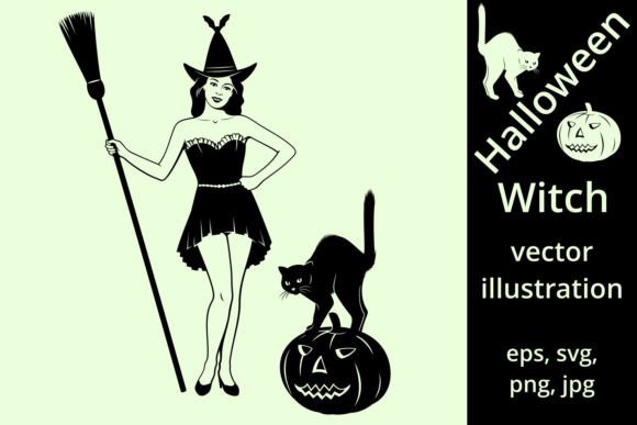 Download Halloween Witch SVG - Halloween Collection