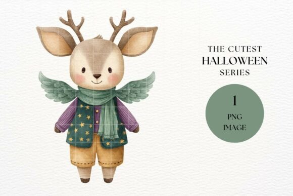Download Winged Deer Halloween Costume PNG - Halloween Collection