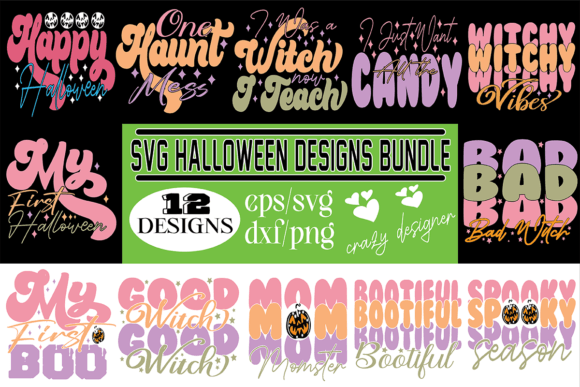 Download Svg Halloween Designs Bundle - Halloween Collection
