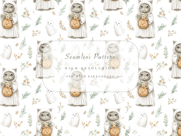Download Halloween Cat Pattern - Halloween Collection