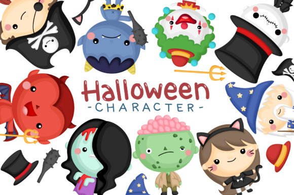 Download Halloween Costume Clipart - Cute Monster - Halloween Collection