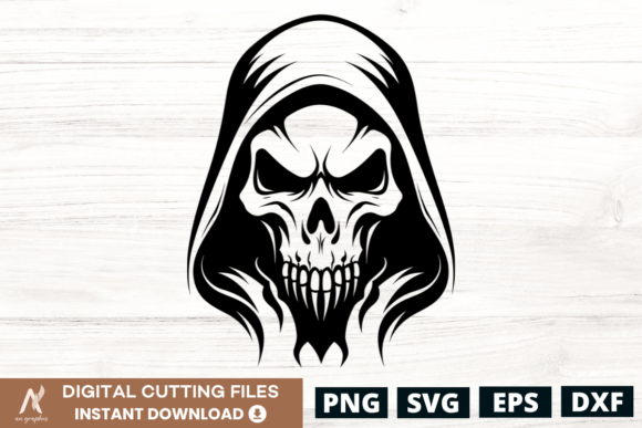 Download Halloween Ghost Skull SVG Design - 7 - Halloween Collection