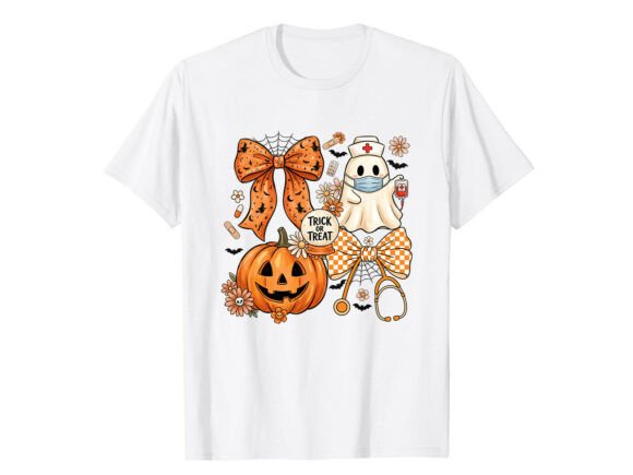 Download Nurse Ghost Halloween T-Shirt - Halloween Collection