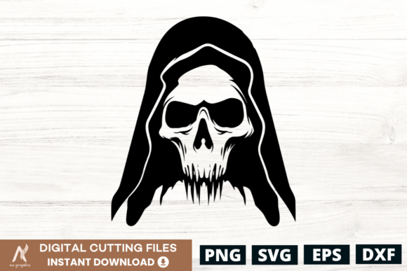 Download Halloween Ghost Skull SVG Design - 9 - Halloween Collection