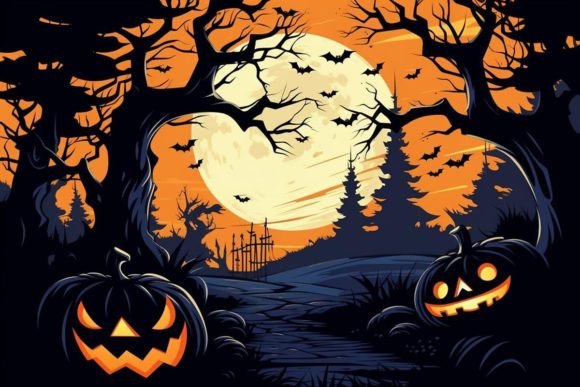 Download Halloween Motifs Haunted Mansion Art - Halloween Collection