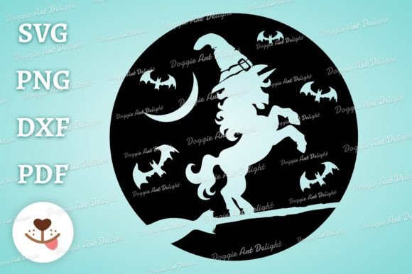 Download Spooky Unicorn Halloween Cricut Svg Png - Halloween Collection