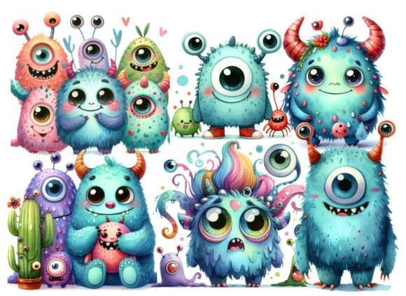Download Cute Monster Clipart - Cute Collection