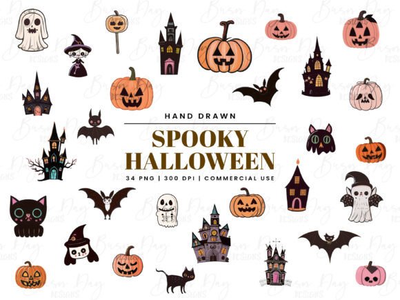 Download Spooky Halloween Clipart Clipart - Halloween Collection
