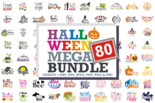 Download 80 Halloween Quotes Mega Bundle - Halloween Collection