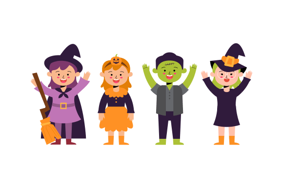 Download Kids Character Wear Halloween Costume - Halloween Collection