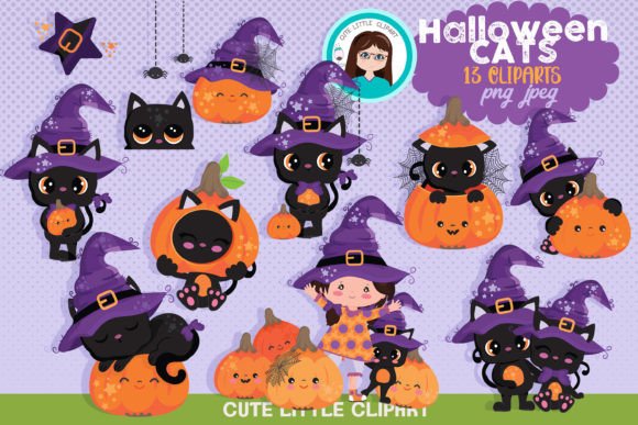 Download Halloween Cat Cliparts - Halloween Collection