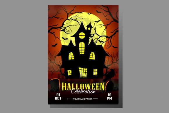 Download Halloween Celebration Poster Design - Halloween Collection