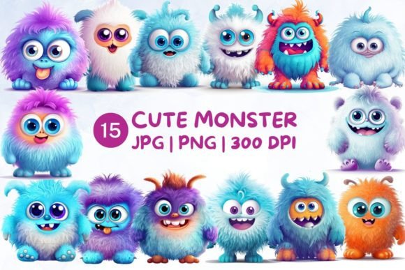 Download Cute Monster Sublimation - Cute Collection