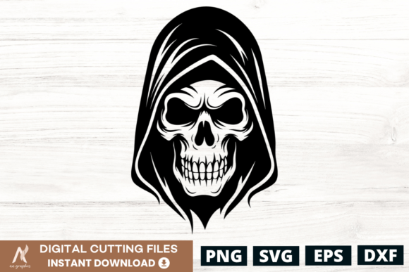 Download Halloween Ghost Skull SVG Design - 8 - Halloween Collection