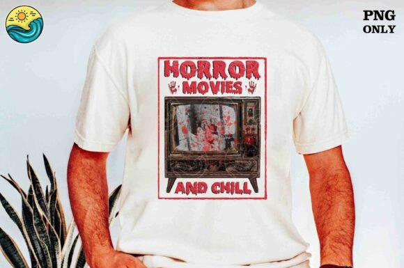 Download Horror Movies and Chill PNG TV Halloween - Halloween Collection