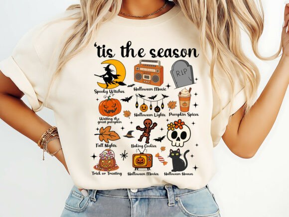 Download Tis the Season Fall Halloween T-Shirt - Halloween Collection