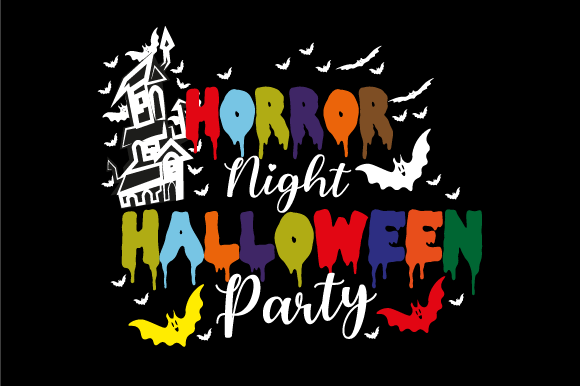 Download Horror Night Halloween Party SVG - Halloween Collection