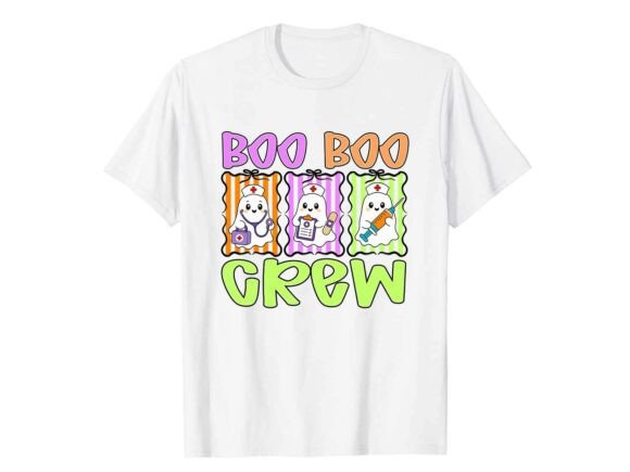 Download Boo Boo Crew Nurse Halloween T-Shirt - Halloween Collection