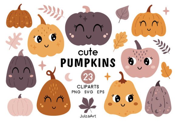 Download Cute Pumpkin Clipart, Halloween Svg - Halloween Collection