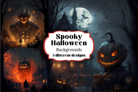 Download Spooky Halloween Background Illustration - Halloween Collection