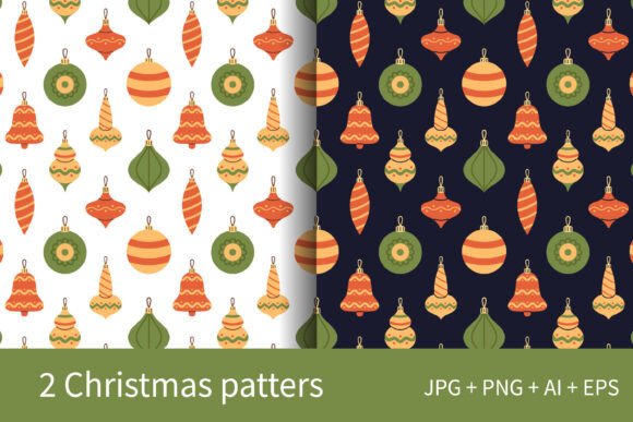 Download Cute Christmas Seamless Patterns - Cute Collection