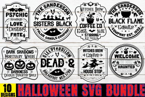 Download #Halloween SVG Bundle,10 Designs - Halloween Collection