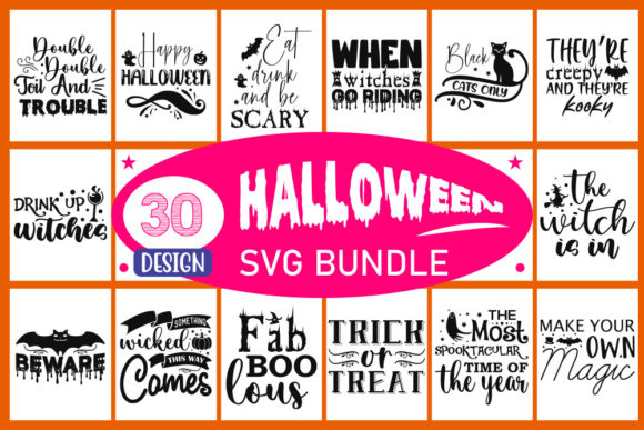 Download Halloween Svg Designs Bundle - Halloween Collection