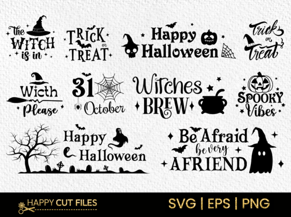 Download Halloween Svg Bundle Clipart , Witch Svg - Halloween Collection