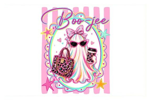 Download Boo-jee Halloween Ghost Clipart Design - Halloween Collection