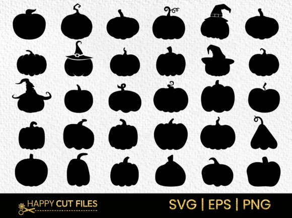 Download Halloween Monster Pumpkins Svg Bundle - Halloween Collection