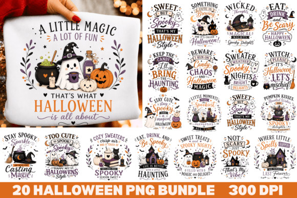Download Halloween PNG Bundle, Halloween Sayings - Halloween Collection