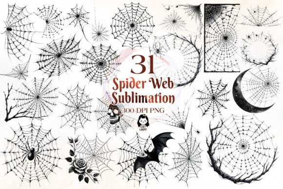 Download Black Cobweb Frame, Halloween Spider Web - Halloween Collection