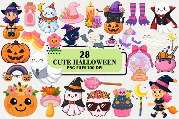 Download Cute Spooky Halloween Clipart - Halloween Collection