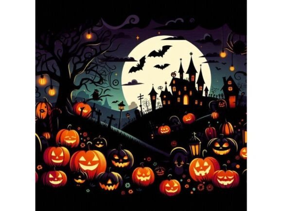 Download A Vibrant Halloween Celebration Featurin - Halloween Collection